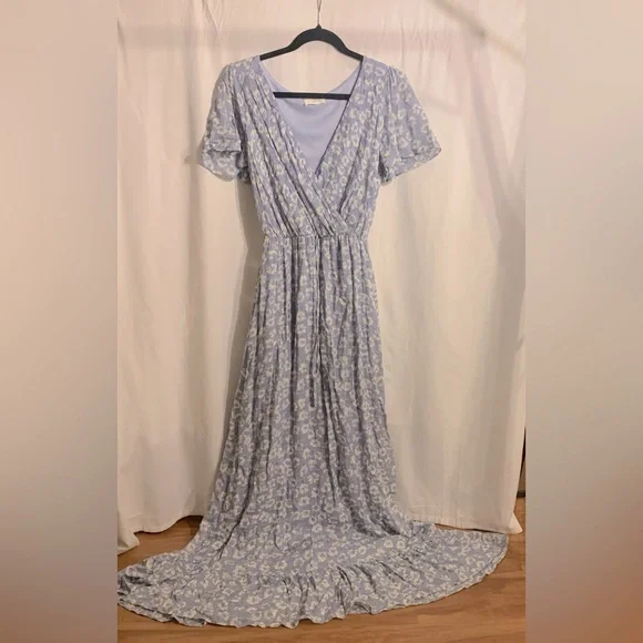 bardot brown maxi dress Brown Off-Shoulder Maxi Dress